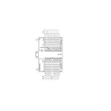 SIMATIC S7-200 SMART Digital I/O SM DR32 16DI/16DO 16 DI 24 V DC Sink/Source 16 DO relè 2 A Originale