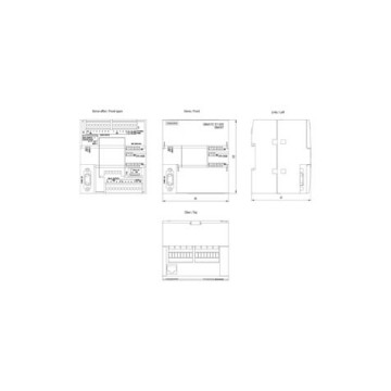 100% originale SIEMENS 6ES7288-1SR20-0AA1 SIMATIC S7-200 SMART CPU SR20 CPU AC/DC/relè