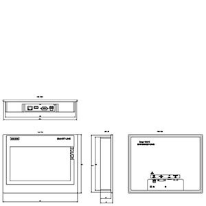 SIMATIC HMI SMART 1000 IE V3 Prodotto di automazione industriale con rete Ethernet