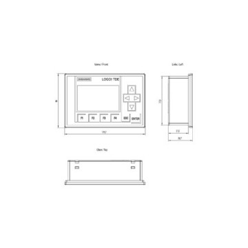 LOGO schermo TD 6 righe 6ED1055-4MH08-0BA1logic del logo e interfaccia di comunicazione RS485