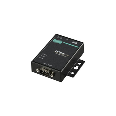 Automazione industriale NPORT 5110 Porta RS-232/422/485 Porta seriale dispositivo di rete Server Interfaccia TCP/IP standard per MOXA