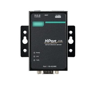 Automazione industriale NPORT 5110 Porta RS-232/422/485 Porta seriale dispositivo di rete Server Interfaccia TCP/IP standard per MOXA