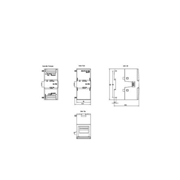 100% originale SIMATIC S7-200 SMART Digital Output SM DT08 8 DO 24 V DC Transistor 0,75A