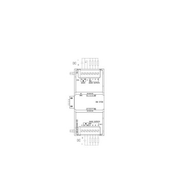 100% originale SIMATIC S7-200 SMART Digital Output SM DT08 8 DO 24 V DC Transistor 0,75A