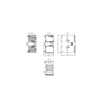 S7-200 SMART Input digitale EM DI16 16 DI 24V DC Sink/Source 6ES72882DE160AA0