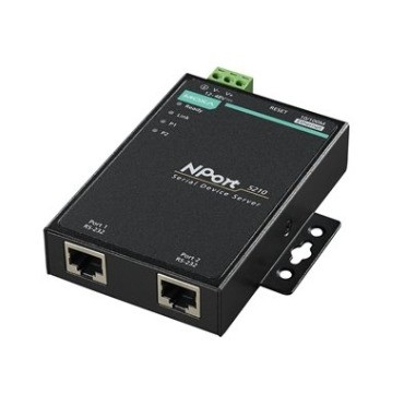 MOXA NPORT 5232 2 Porta RS-232/422/485 Serial Port Device Networking Server per il pagamento con Paypal