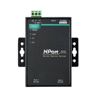 MOXA NPORT 5232 2 Porta RS-232/422/485 Serial Port Device Networking Server per il pagamento con Paypal