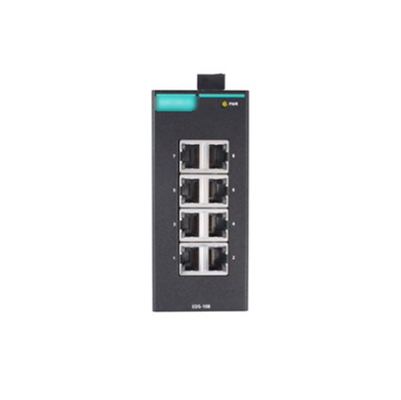 EDS-108 Switch Ethernet non gestito a 8 porte per il montaggio della guida di automazione industriale MOXA