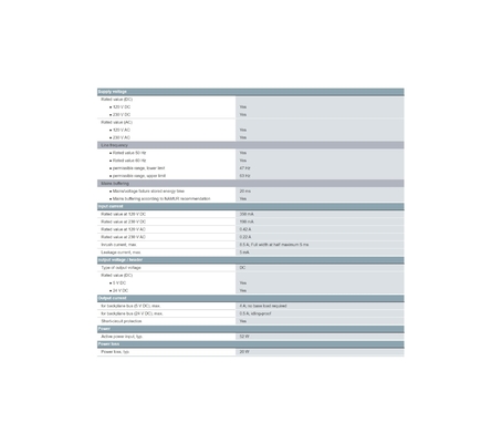 6ES7407-0DA02-0AA0 SIEMENS SIMATIC S7-400 Fornitura di alimentazione PS407 4 Un ampio raggio UC 120/230V
