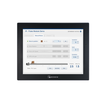 Siemens 10.1'' WVA LED HMI Quad-core RISC CPU CMT1107X per il prodotto di automazione WEINVIEW