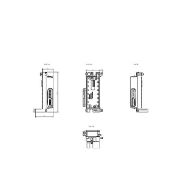 Diagnostica dei canali ad elevata funzionalità per l'interfaccia IO-Link 6ES7147-4JD00-0AB0 Bus Module 4