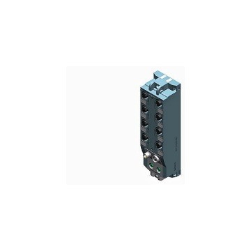 6ES7143-5AH00-0BA0 DIQ 16x24 V DC/0,5 A IP67 Siemens ET 200AL Modulo di connessione con 1