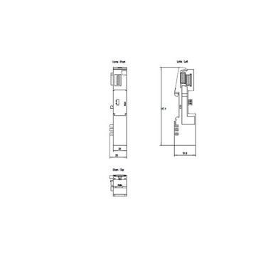 6ES7193-6BN00-0NE0 BaseUnit BU-SEND per ET 200SP Station Expansion FOB Termine di spedizione