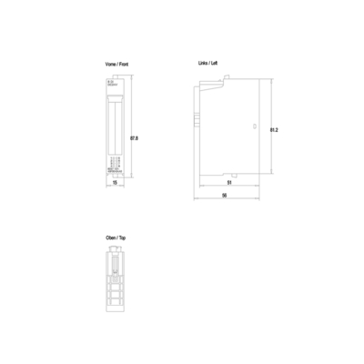 ET 200S 8DI 24 V DC 6ES71314BF000AA0 Modulo elettronico di automazione industriale Siemens