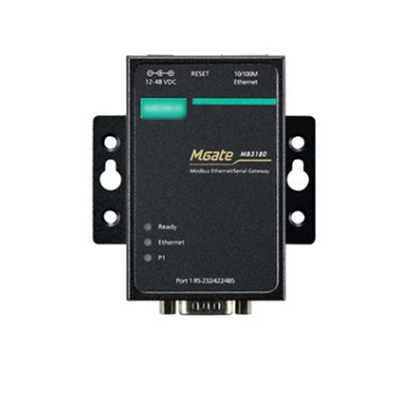 1 2 e 4 porte Port serie standard per Ethernet Modbus Gateway MGATE MB3180 per MOXA