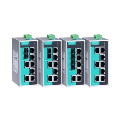 EDS-208A-MM-SC Switch Ethernet industriale non gestito a 8 porte per automazione industriale