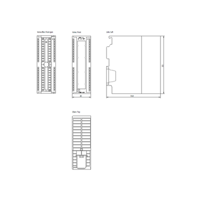 Modulo PLC Siemens S7-300 serie AI 8x9/12/14 bit 100% originale 6ES73317KF020AB0