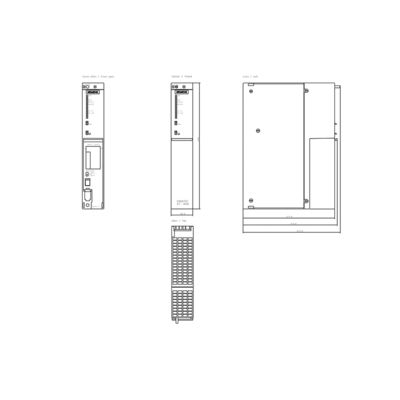 Siemens PLC S7-400 Modulo PS 405 10 A per FOB Termine di spedizione Automation Industrial