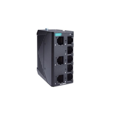Interruttore Ethernet non gestito a 8 porte della serie EDS-2008-EL per accessori per computer industriali