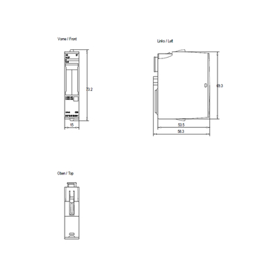 Originario ET 200SP AQ 4xU/I ST IM 155-6PN Standard 6ES71356HD000BA1 Termine di spedizione FOB