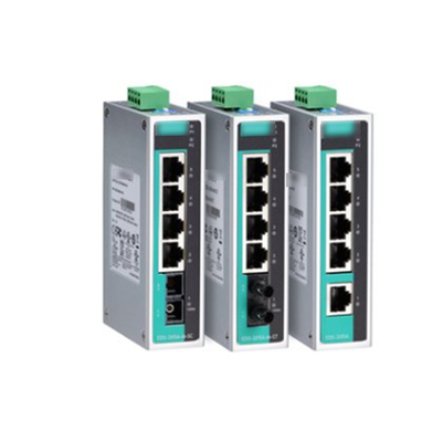 MOXA EDS-205A Switch Ethernet non gestito a 5 porte per l'automazione industriale del trasporto marittimo