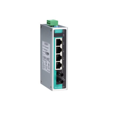 MOXA EDS-205A Switch Ethernet non gestito a 5 porte per l'automazione industriale del trasporto marittimo