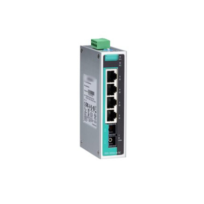 MOXA EDS-205A Switch Ethernet non gestito a 5 porte per l'automazione industriale del trasporto marittimo