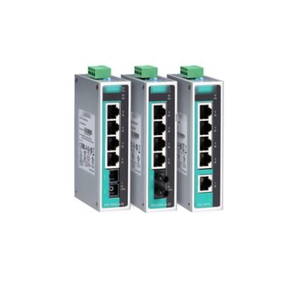 MOXA EDS-205A Switch Ethernet non gestito a 5 porte per l'automazione industriale del trasporto marittimo