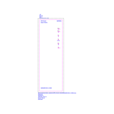 Automazione industriale Siemens HMI 7 pollici Simatic SMART 700 IE V3 Display 6AV66480CC113AX0