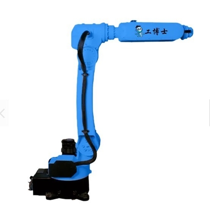 Risultati di saldatura GBS10-C1650 Robot industriale con torcia di saldatura in impianto di produzione