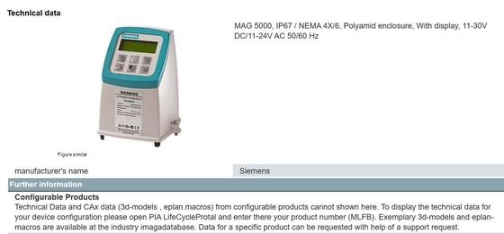 Automatizzazione industriale 100% originale MAG 5000 IP67 NEMA 4X/6
