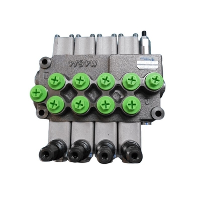 M45/6 Valvola di controllo idraulica monoblocco per idraulica mobile 6 bobine Valvola direzionale