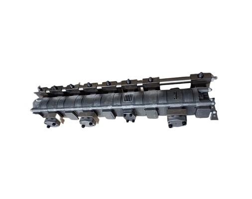 2 sezioni motore a ingranaggi rotativi divisore di flusso idraulico HDD35.125 con 125cm3 di cilindrata