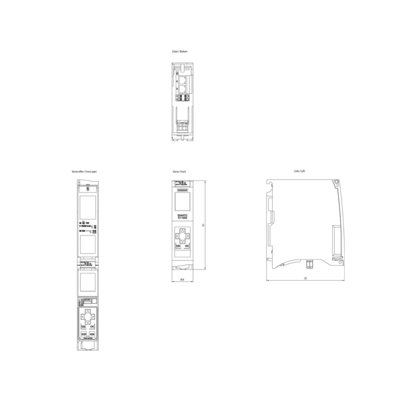 SIMATIC S7-1500 Serie CPU 1511-1 PN 6ES7511-1AK02-0AB0 Controller industriale per Siemens
