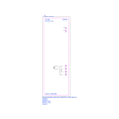 SIMATIC S7-1500 Serie CPU 1511-1 PN 6ES7511-1AK02-0AB0 Controller industriale per Siemens