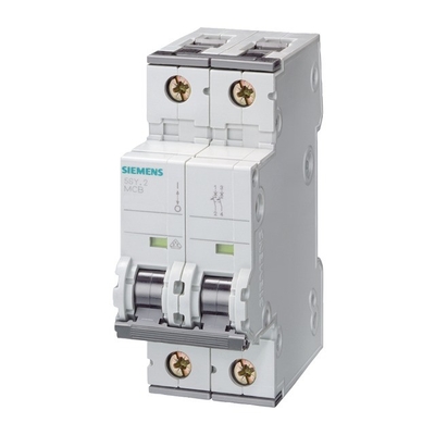 100% originale Siemens 5SY62207CC interruttore 6KA 2POLE C20 400V con prestazioni