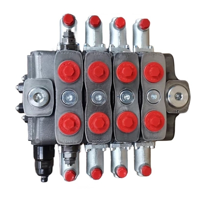 Valvola di controllo direzionale 4 bobine 150L/min 315bar Controllo poliidraulico sezionale