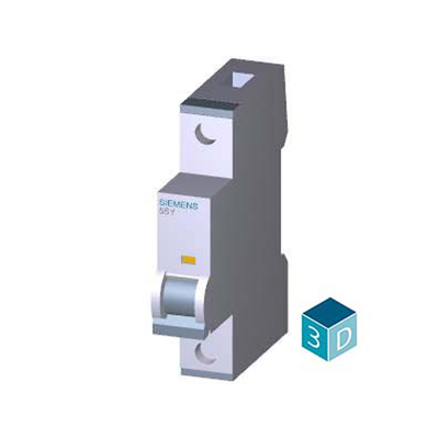 Interruttore di circuito in miniatura della serie 5SY6 230/400V 6kA 1 polo C 20A 5SY61207CC per Siemens