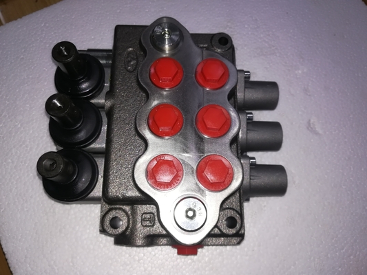 Valvola di controllo direzionale di 45L/min per Walvoil tipo 40-380LPM Hydraulic 4 Spools Monoblock