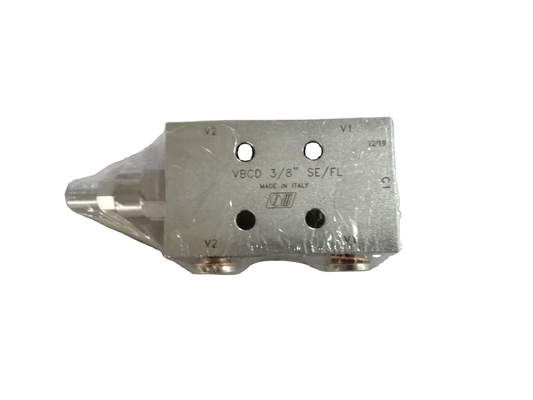 VBCD 3/8&quot; DE/FL Valvole sopracentrali Valvola di controbilancio per la pressione massima 350 bar