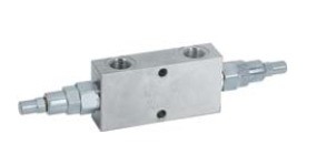 VBCD 3/8&quot; DE/FL Valvole sopracentrali Valvola di controbilancio per la pressione massima 350 bar