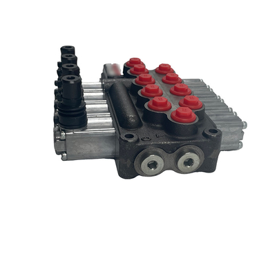 Valvola di controllo direzionale idraulica monoblocco con 1 bobina 102*202*87