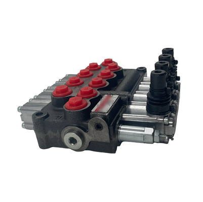 Valvola di controllo direzionale idraulica monoblocco con 1 bobina 102*202*87