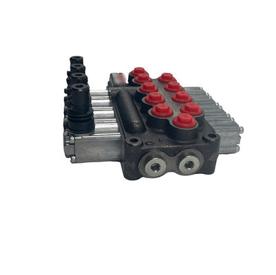 Valvola di controllo direzionale idraulica monoblocco con 1 bobina 102*202*87