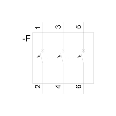 5SY7313-8CC miniatura interruttore di circuito 400V 15kA 3 poli D 13A SENTRON Per applicazioni