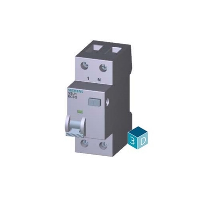 Interruttore automatico di distribuzione a bassa tensione Siemens FI/LS AC 30MA 1 N-P C6 4.5KA5SU1353-1KK06
