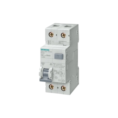 Siemens 5SU1353-1KK16 FI/LS AC 30MA 1 N-P C16 4.5KA Combo MCB di interruttore di corrente residua