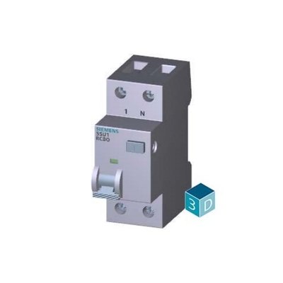 Siemens 5SU1353-1KK16 FI/LS AC 30MA 1 N-P C16 4.5KA Combo MCB di interruttore di corrente residua