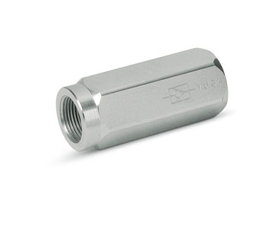Valvole di controllo del flusso unidirezionali da 45L/min VURF120 83*45 G1/2&quot;
