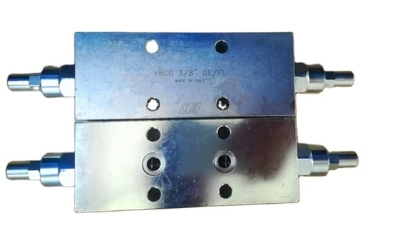 Valvo di contrappeso VBCD 1/4&quot; DE/A per una pressione massima di 350 bar